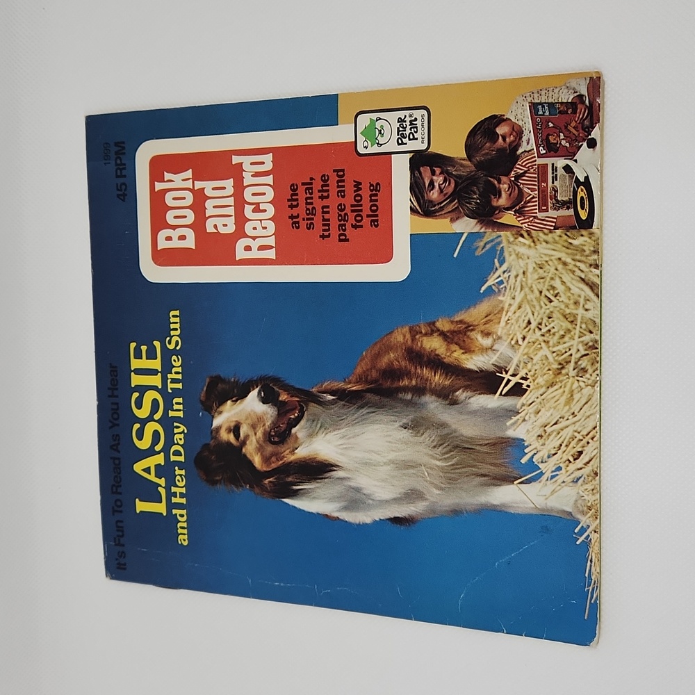See Hear Read Book W/ Record - Lassie and Her Day in the Sun